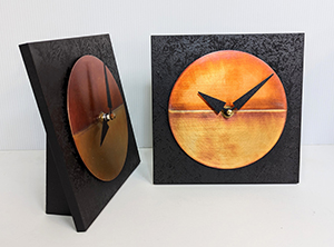Black  and copper Desktop Clocks