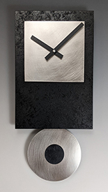 Steel Tie Verdi Pendulum Clock