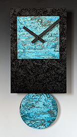 Black Tie Verdigris Pendulum Clock